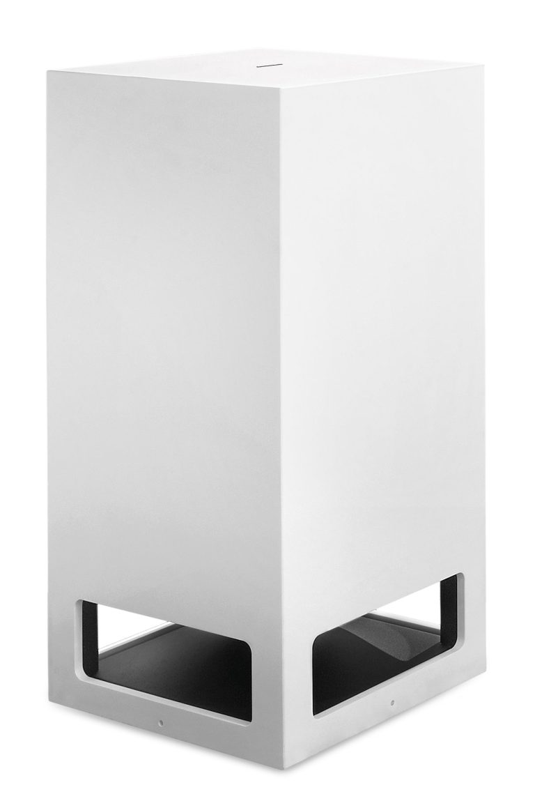 Casse esterno 360° Corian® Loto, alta potenza, design.